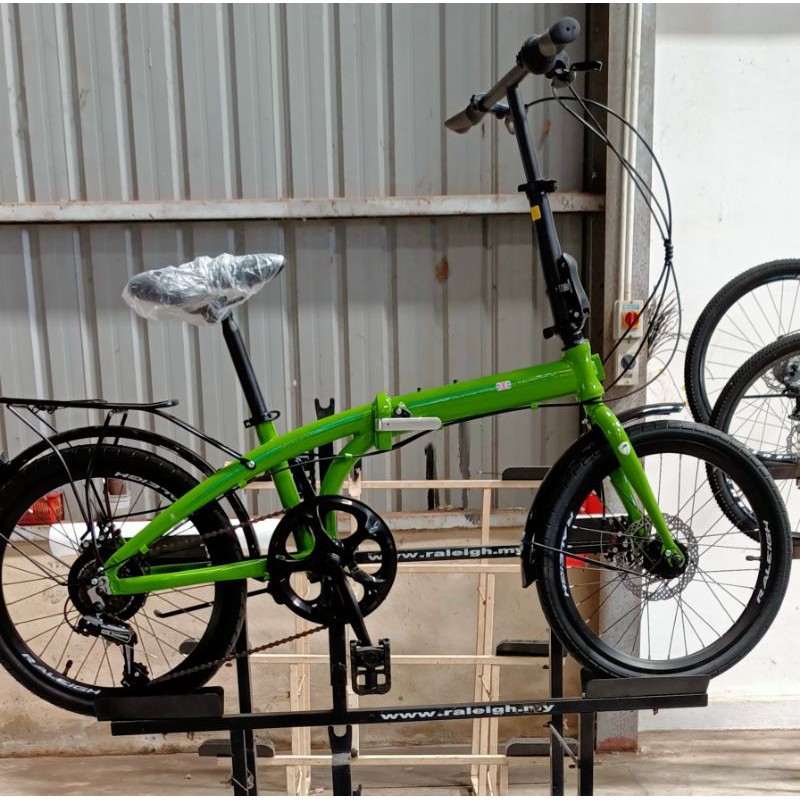 raleigh calypso folding bike