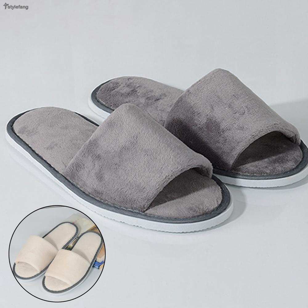 men's hotel slippers