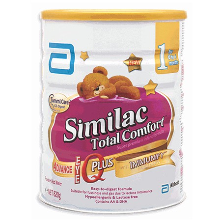 Similac Total Comfort 0 12months 820g Shopee Malaysia