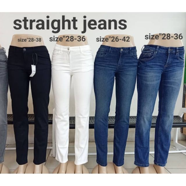 jean straight cut