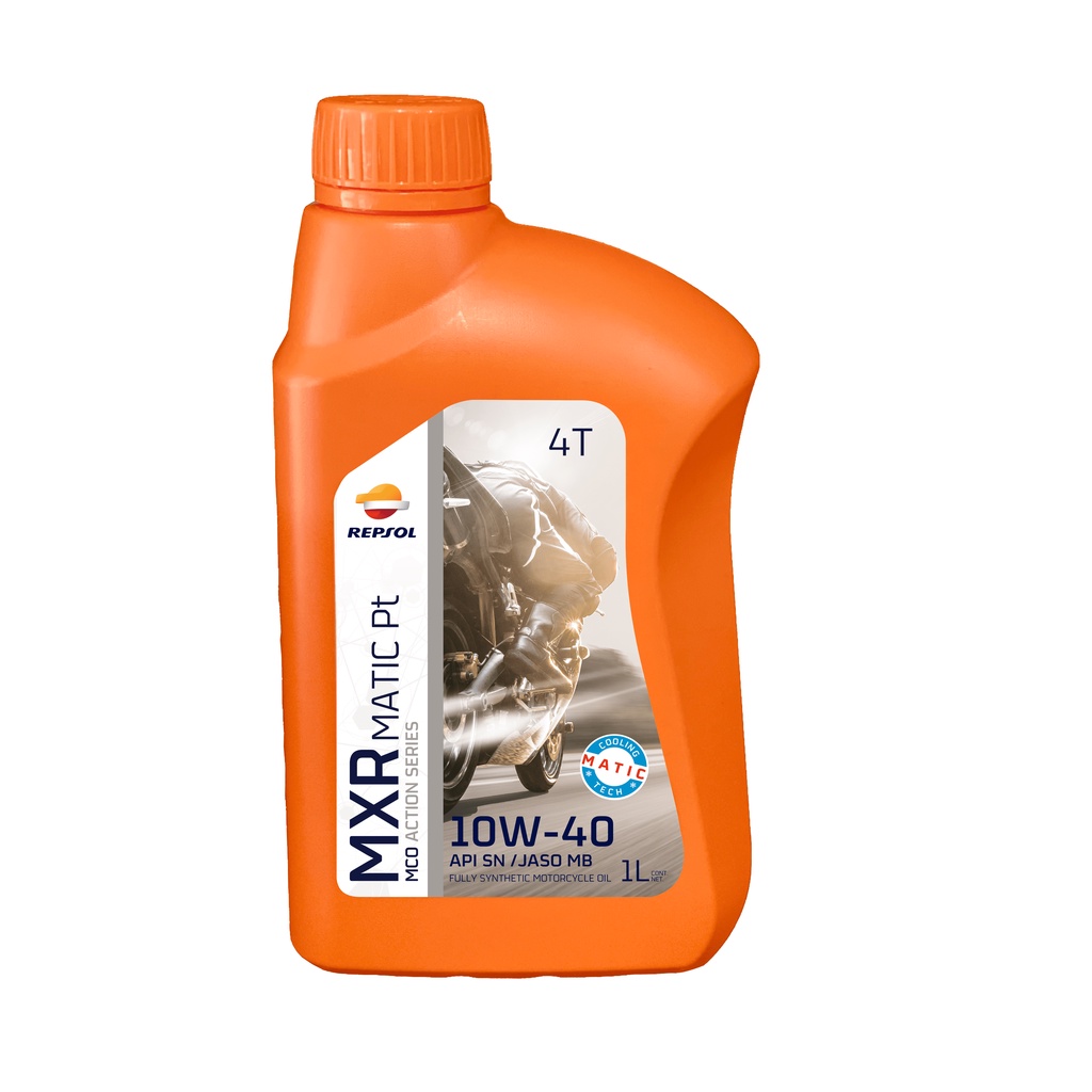 Repsol MXR Matic Platinum 10W40 fully synthetic 1L Shopee Malaysia