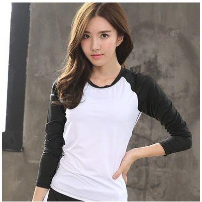 ladies long sports tops