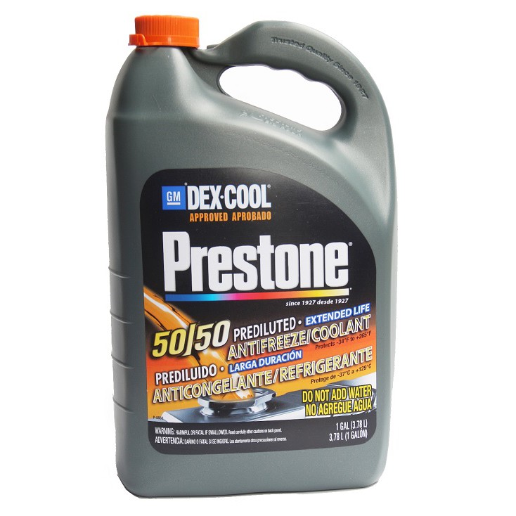 Prestone Dex Cool 50 50 Prediluted Extended Life Antifreeze Coolant 3 78l Af 850 Made In Usa Shopee Malaysia