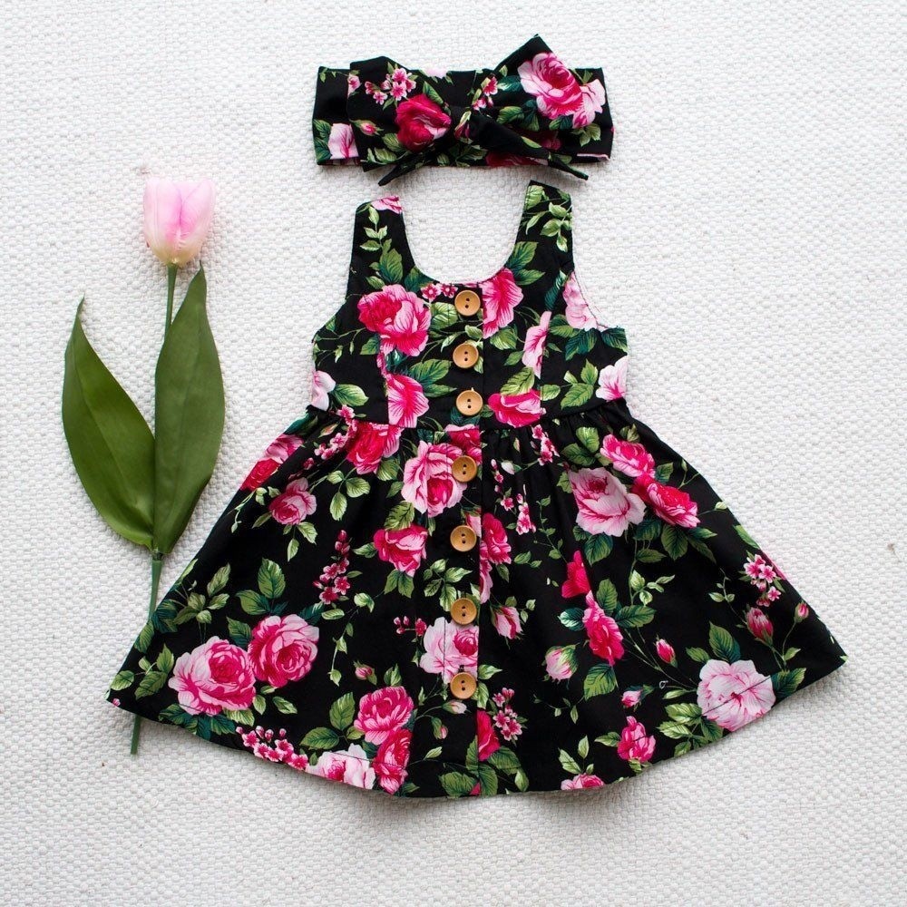 newborn floral dress