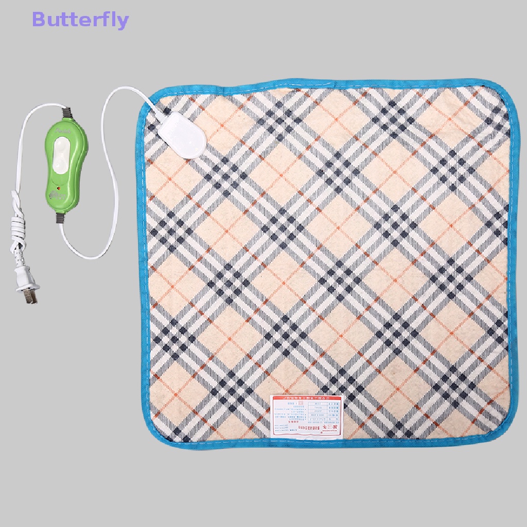 [Butterfly] Pet electric pad blanket heat heated heag mat dog cat bed waterproof