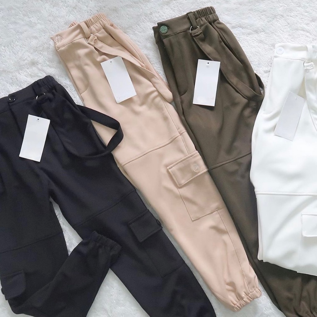 Crocus American Drill Baggy Cargo Sling Pants Shopee Malaysia