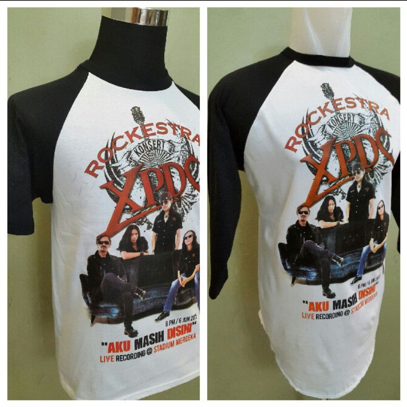 xpdc rokestra "aku masih disini" live std merdeka_ragland 3Q & ragland pendek (original official merchandise)Rm120.00