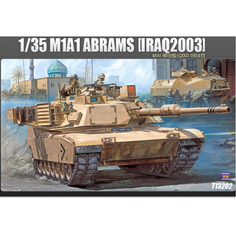 US M1A1 MBT Iraq 2003 Tank Brand Academy 1/35