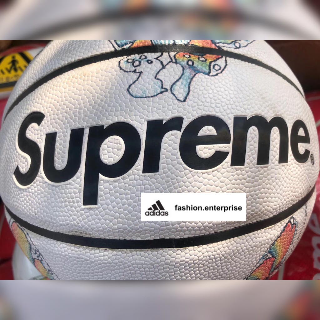 Buy Supreme X Spalding Gonz Butterfly Basketball At Zero's For
