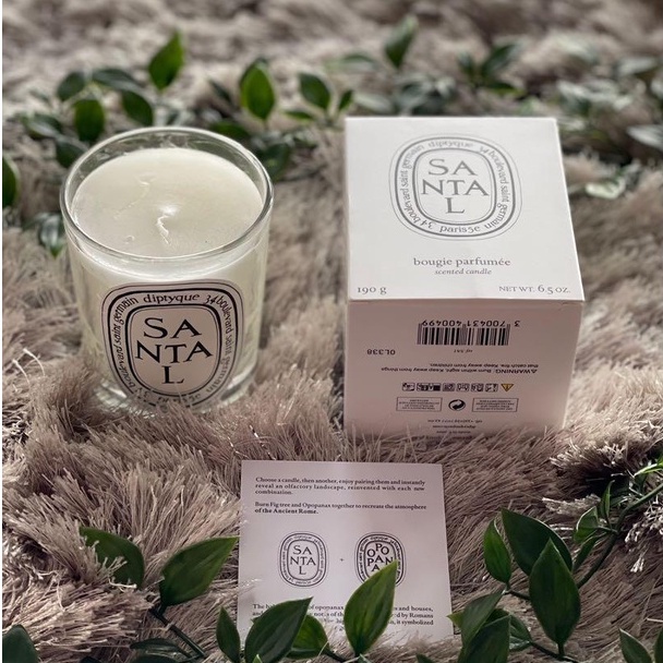 Diptyque Santal Bougie Parfumee Scented Candle 190G | Shopee Malaysia
