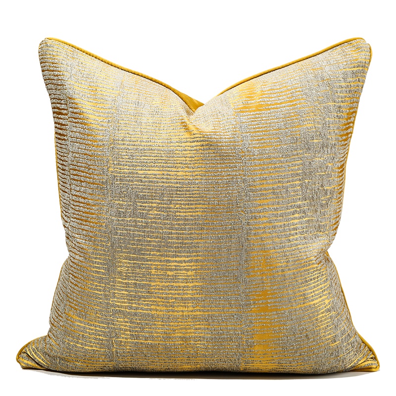NEW GOLDEN COLOR LUXURY CUSHION COVERS 45x45 Pillow Case Home