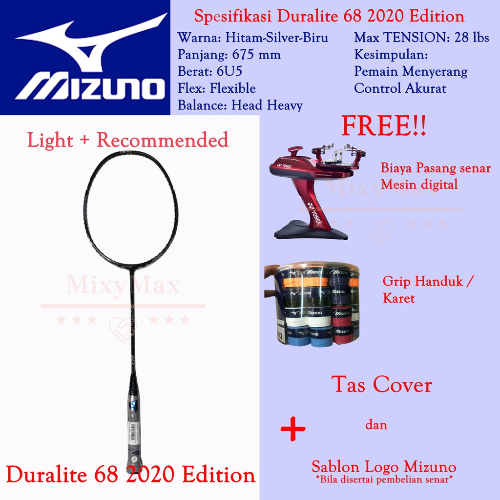 mizuno duralite 68