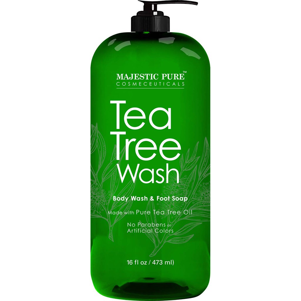 Majestic Pure Antifungal Tea Tree Body Wash, Helps Nail Fungus