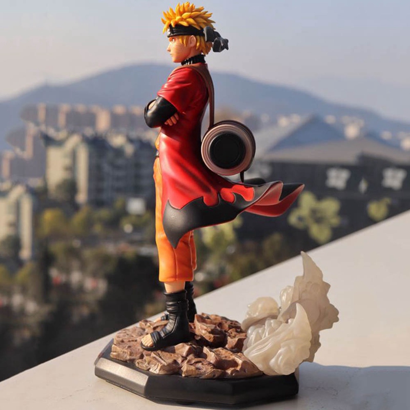 Pujianghuihuang Naruto Sage Mode Action Figure Toys Naruto Shippuden Anime Figurine With Frog Model Toy Doll Shopee Malaysia