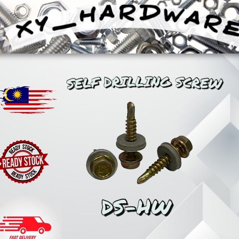 Self Drilling Screw Packing Ds-Hw Ekor Udang Skru Skru Bumbung Screw ...