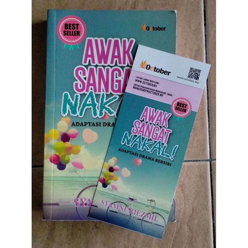 Novel Awak Sangat Nakal (Novel Melayu Preloved / Terpakai 