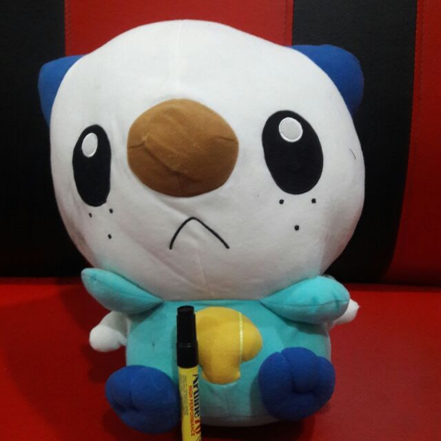 sleeping oshawott plush