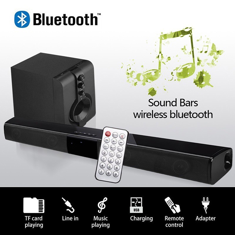 wireless bluetooth soundbar speaker tv home theater soundbar