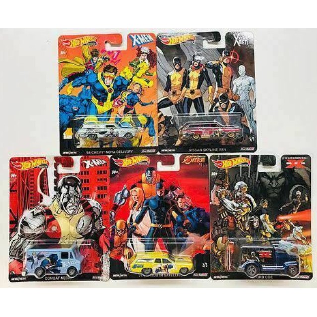 hot wheels x men