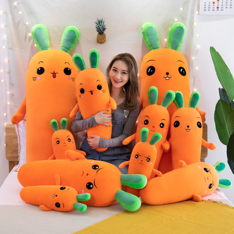 stuffed toy carrot