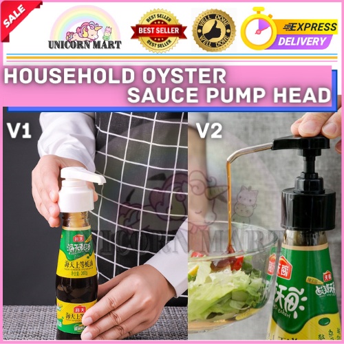 ReadyStock Uni Household Oyster Sauce Pump Head Oil Chili Tomato Sauce
