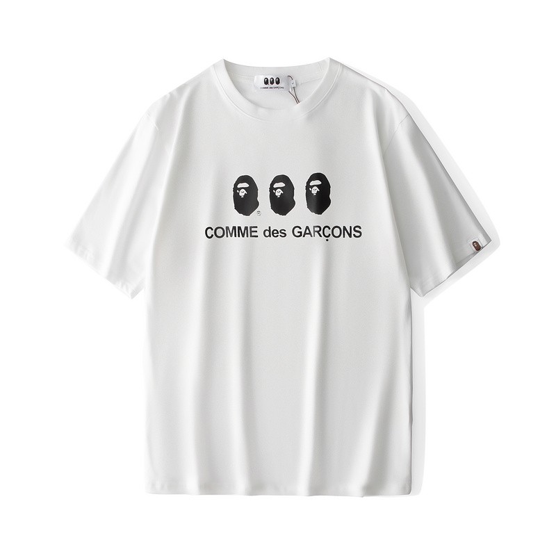 cdg bape tee