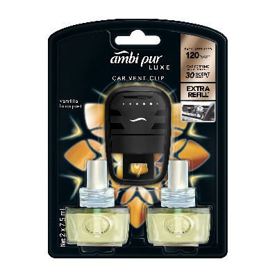 AMBI PUR Car Premium Clip Air  (2×7.5ml) NEW PACKING