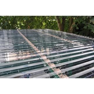 4 FT 4 8 FT CORRUGATED POLYCARBONATE TRANSPARENT ROOF 