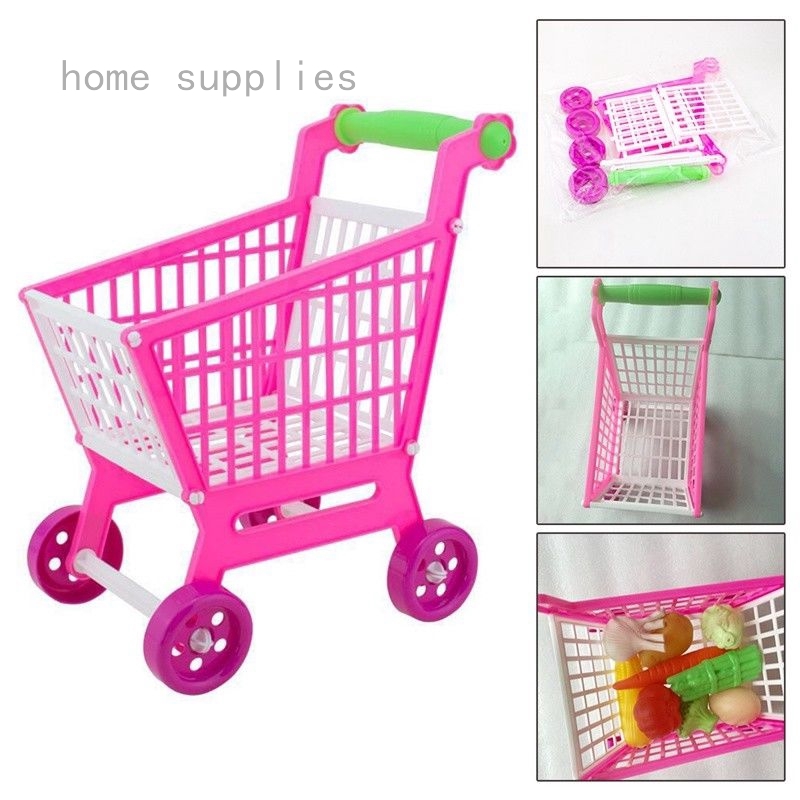 plastic shopping trolley toy