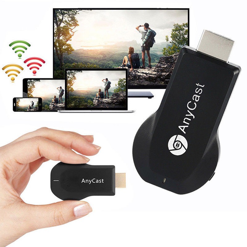 AnyCast 1080p M4 Plus WiFi HD HDMI Media Player Streamer TV Cast Dongle ...