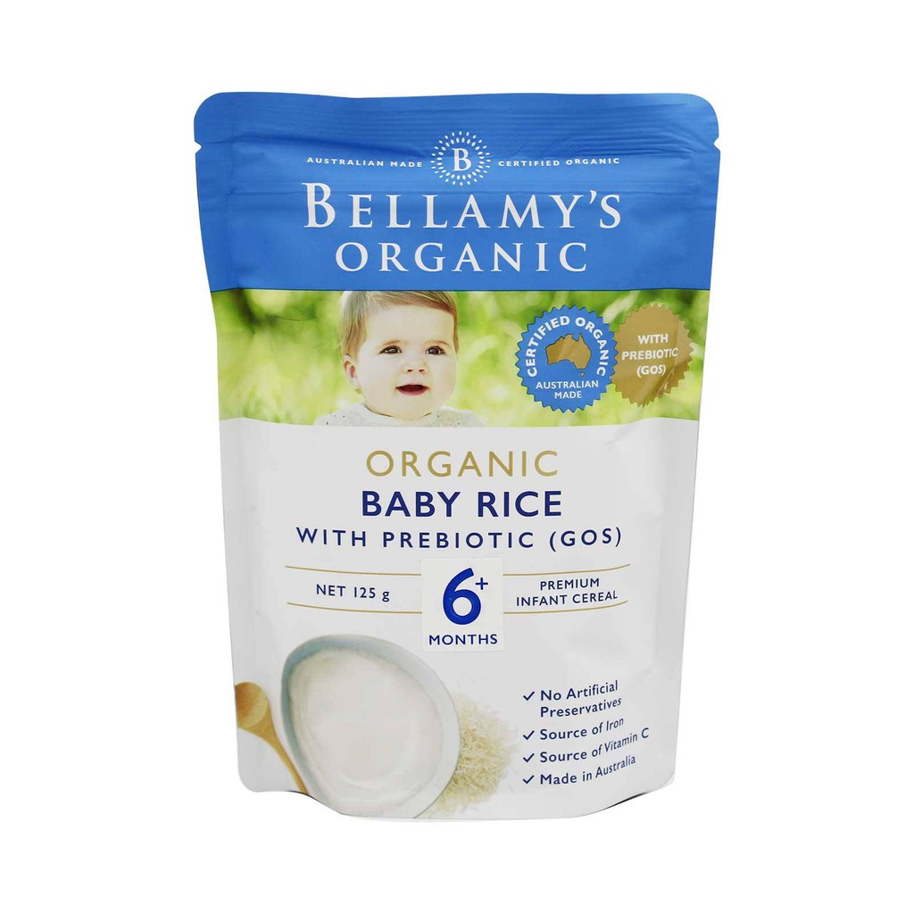 bellamy rice cereal