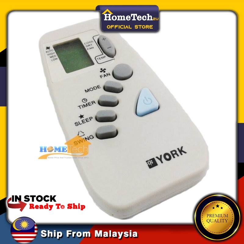 【🔥Ready Stock 🇲🇾Msia】YORK ACSON Air Conditioner Remote Control Compatible for YORK ACSON air Cond