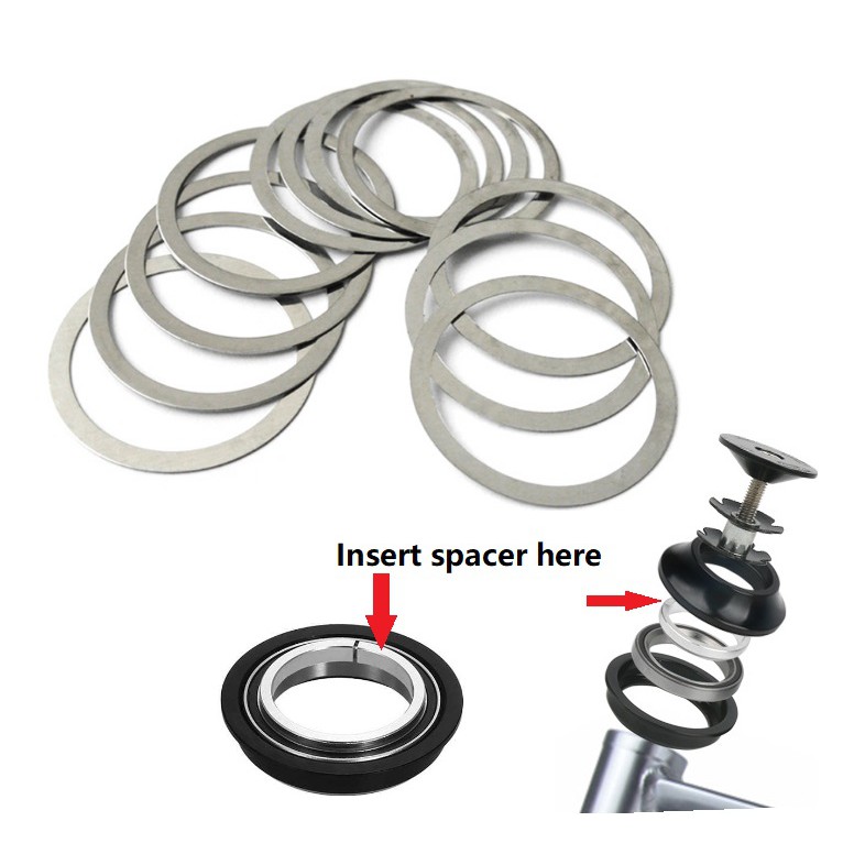 Headset Spacer washer for minor adjust Road bike MTB Shopee Malaysia