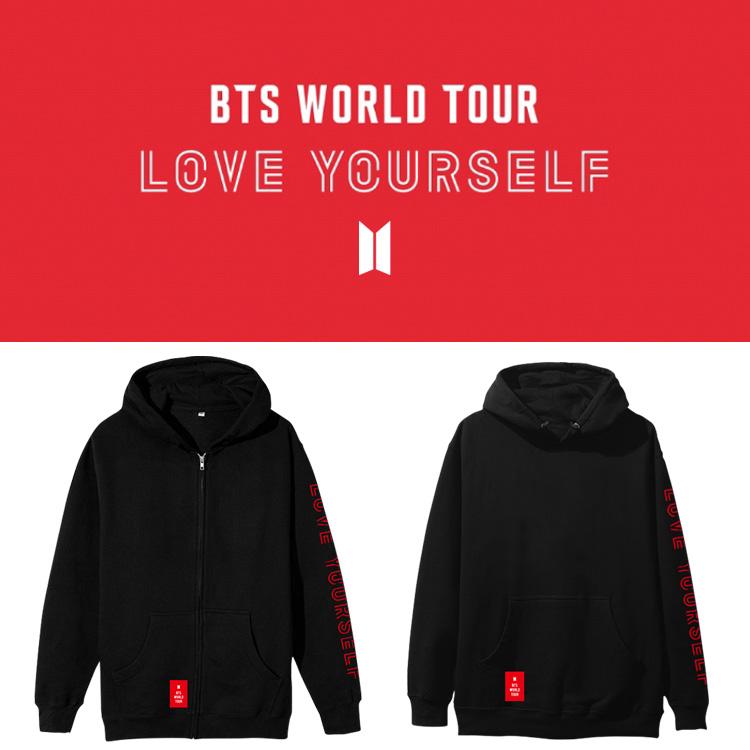 bts world tour hoodie