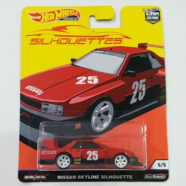 hot wheels nissan skyline silhouette