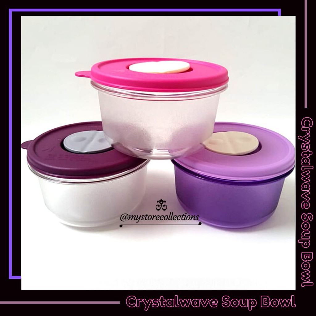 Crystalwave Soup Bowl (Unit) Tupwr Bowl