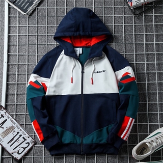 adidas hooded jacket men's