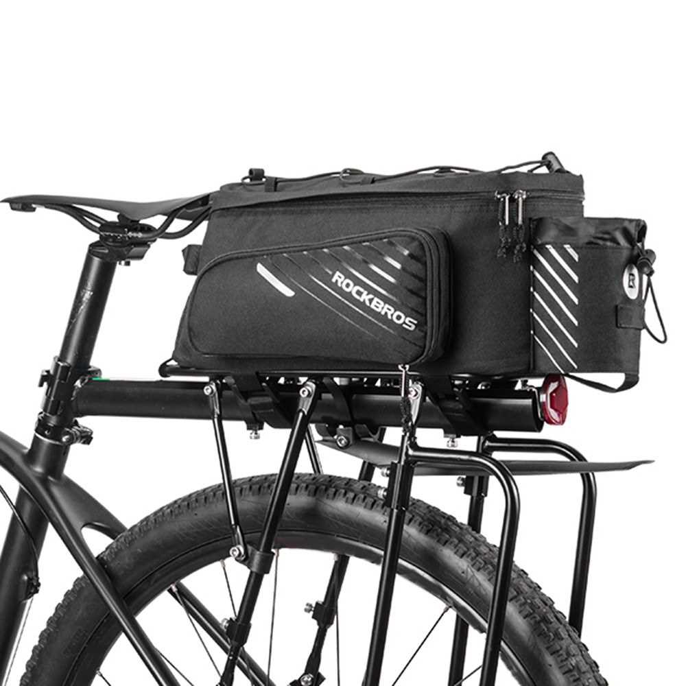 Bike Trunk Bag 12L Bicycle Commuter Bag Water Resisitant Bike Rack Bag