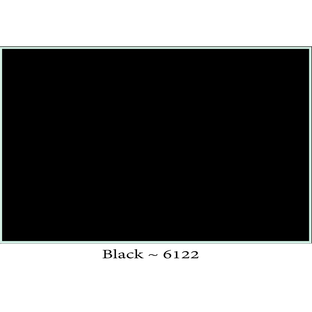 1L (6122) MCI Blue-i Gloss 6600 Paint for Wood & Metal (Black ~ 6122)