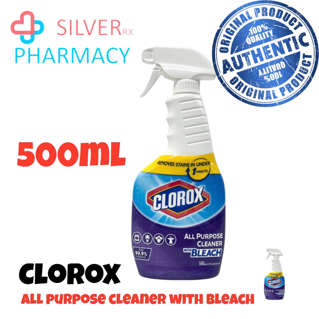 Clorox Bleach 500ml [ All Purpose Cleaner / Mold & Mildew Remover