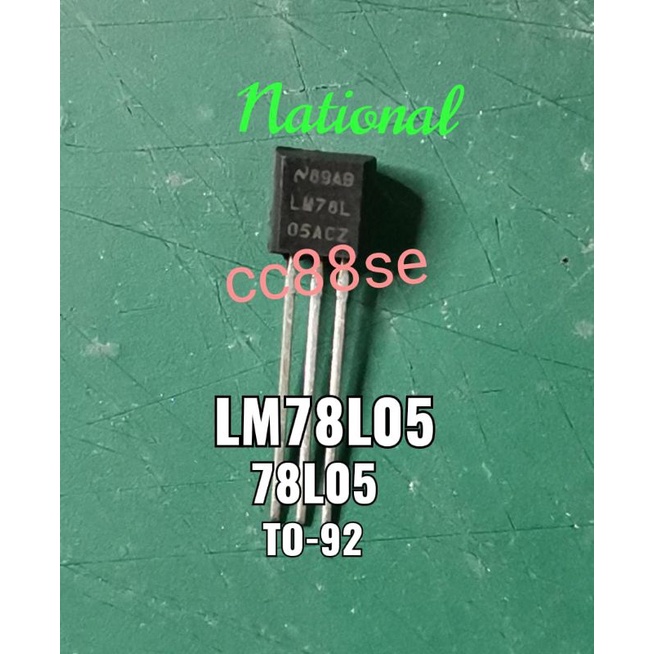78L05 LM78L05 L78L05 TO-92 REGULATOR INTERGRATED CIRCUIT IC | Shopee ...