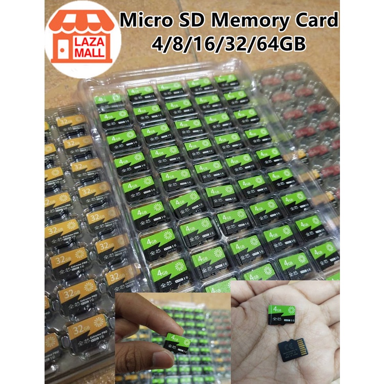 BUANG HARGA Micro SD Memory Card Car Recorder Camera Radio CCTV 8 16