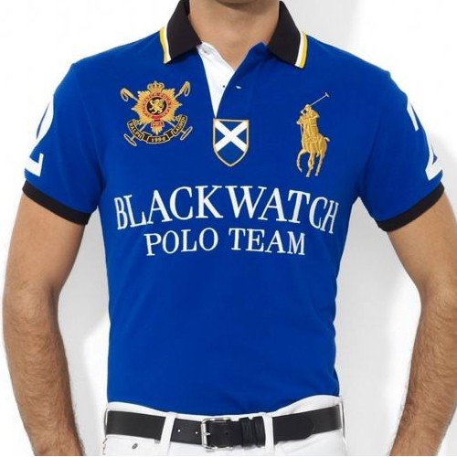 blackwatch polo team shirt