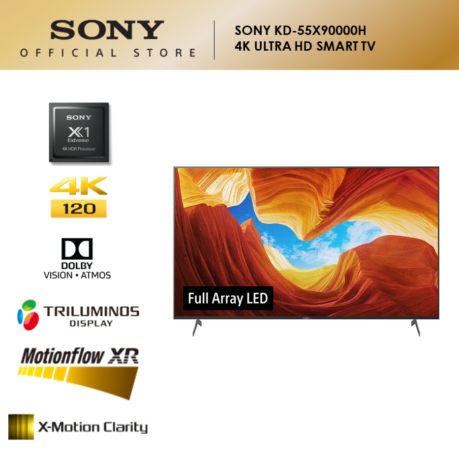 Sony Kd 55x9000h Full Array Led 4k Ultra Hd High Dynamic Range Hdr