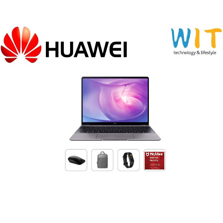 Huawei MateBook D13 13.0 Space Grey (R5-3500U, 16GB, 512GB SSD, W10)