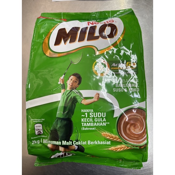 MILO ACTIV-GO Refill Pack 2kg,1.8kg,3.2KG