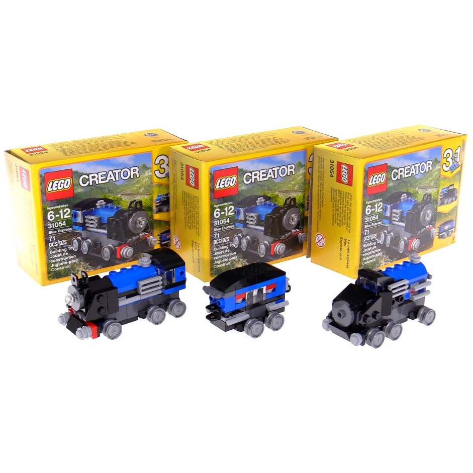 lego 31054 blue express train