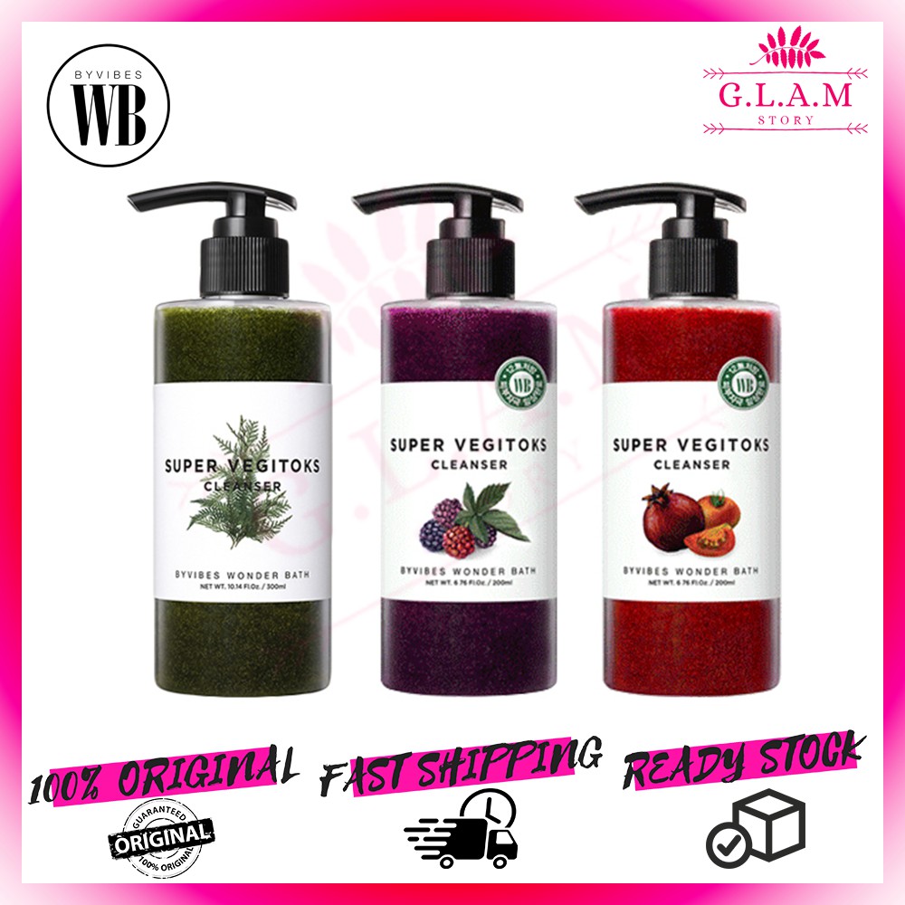 WONDER BATH Super Vegitoks Cleanser 300ml [GLAM] | Shopee Malaysia