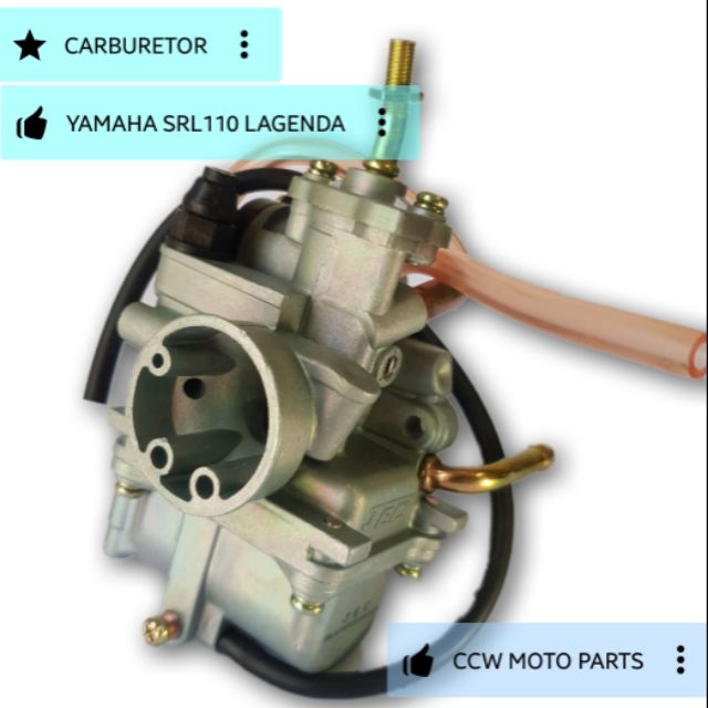 Carburetor Yamaha Srl110 Lagenda Jec Shopee Malaysia