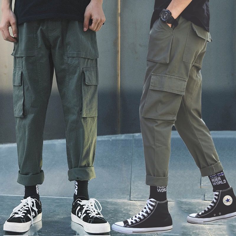 cargo pants straight cut